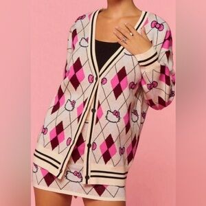 Hello kitty cardigan new size M